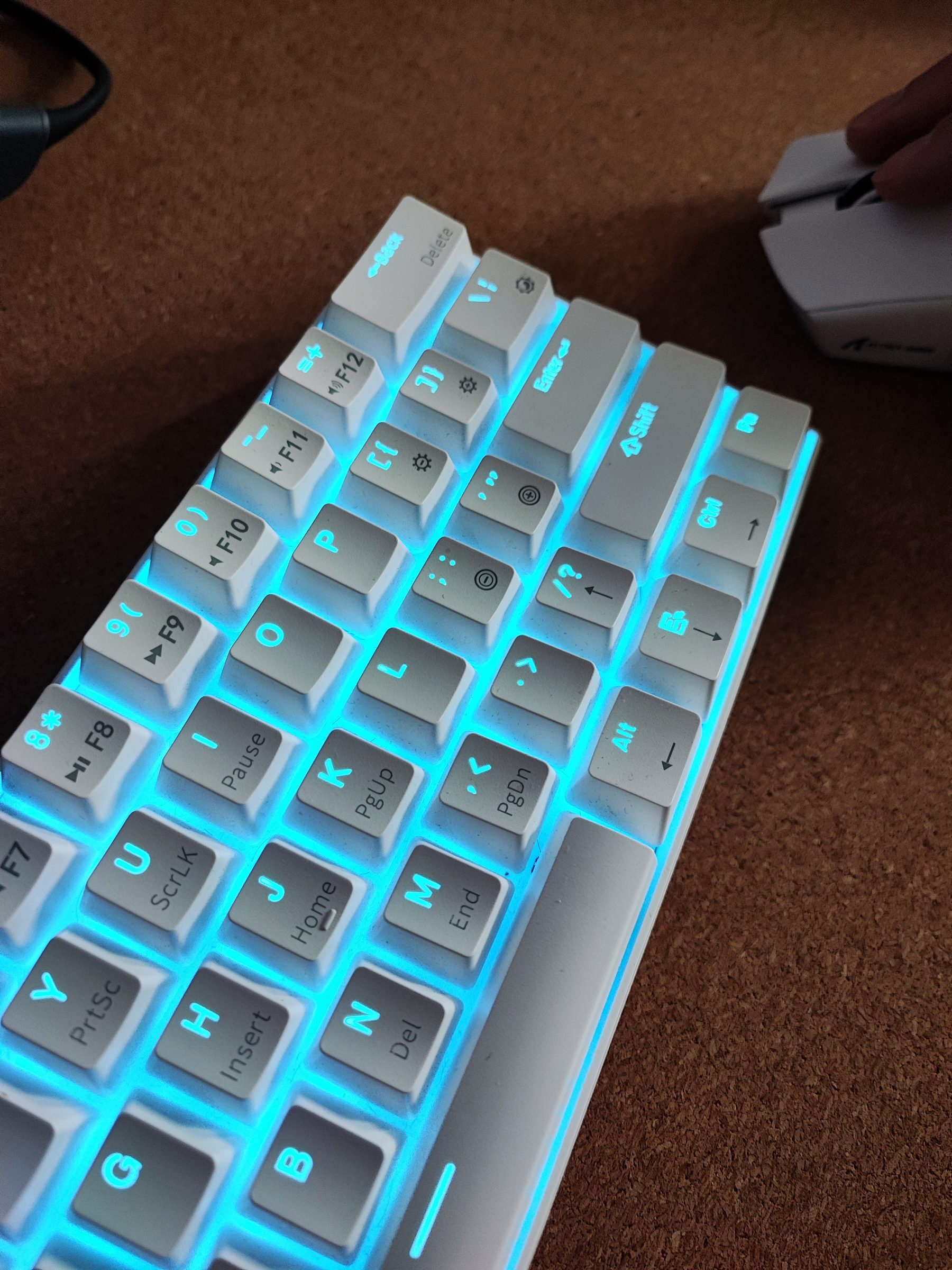 Backlit computer keyboard representing cybersecurity and secure digital infrastructure